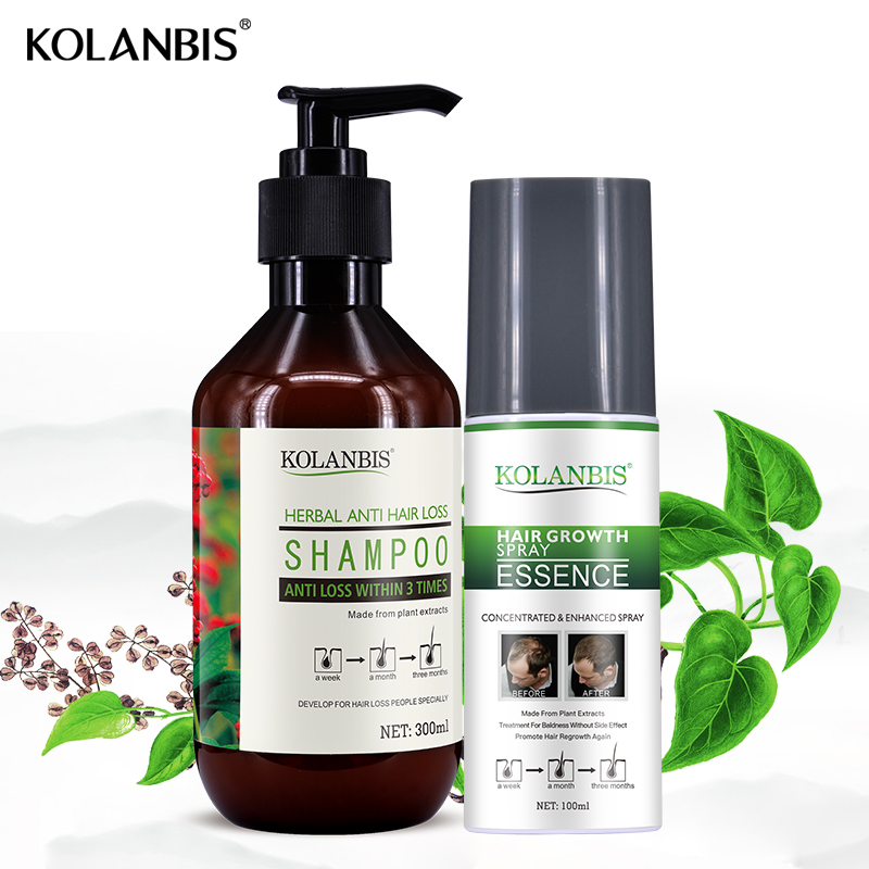 Natural Private label hair growth products ginger shampoo for stop hair loss effective