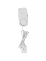 Wofea WT008 Alarme de fuite d'eau, détecteur d'eau, volume réglable sur 3 niveaux, max 120 dB avec câble de détection de 1 m, 3 piles LR44