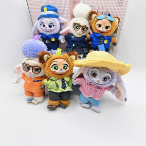 Jouets en peluche de la série Crazy <span class=keywords><strong>Animal</strong></span> <span class=keywords><strong>City</strong></span>, Nick Judy, boîte aveugle, meilleur cadeau pour enfants - Product Image 1