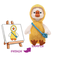 Peluche super douce personnalisée avec des matériaux en coton PP et polyester