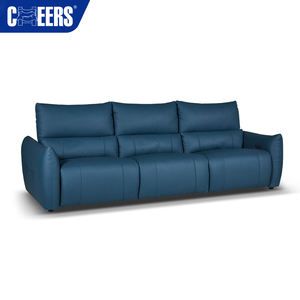 <span class=keywords><strong>MANWAH</strong></span> pour canapé inclinable électrique 3 places à cadre métallique extensible avec couleurs personnalisables, design moderne U51092 - Product Image 2