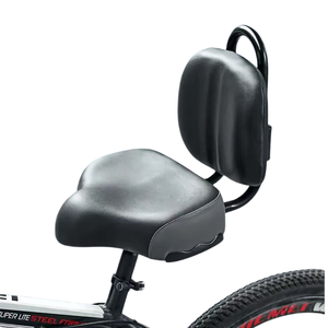 Asiento Ancho y Cómodo para Bicicleta con Respaldo Acolchado para Triciclos, Bicicletas de Montaña y Bicicletas de Ejercicio, Accesorios para Bicicletas de Montaña - Product Image 5