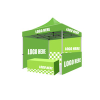 Gazebo moderne bien conçu, facile à installer, pour l'extérieur, résistant au soleil, publicitaire, avec structure en aluminium, tente pliante
