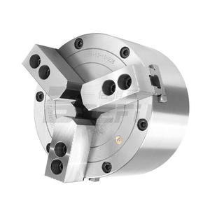 Mandrin pneumatique à trois mors Beidefu 160 mm, fixation pour tour en acier KS160, 3 mors CNC rotatif - Product Image 4