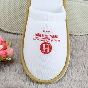 Chaussons jetables blancs bon marché pour hôtels - Product Image 3