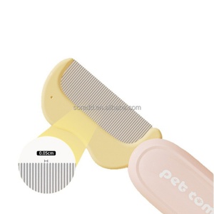 Peine Plegable Portátil de Plástico para Mascotas, Mini Cepillo de Limpieza Facial para Gatos, Removedor de Lágrimas, Peine Facial - Product Image 6