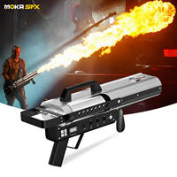 Lance-flammes portatif à batterie MOKA SFX - Portée de 1 à 3 m, idéal pour les événements scéniques de DJ, machine à flammes
