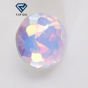 K9 cristal mano joyería Accesorios Punta inferior proteína forma redonda cúpula corte DIY uñas pila diamante proteína plateada <span class=keywords><strong>LA</strong></span> <span class=keywords><strong>serie</strong></span> - Product Image 4