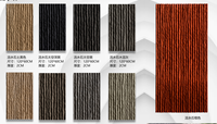 Panneaux muraux en pierre artificielle 3D géométriques modernes, légers, imperméables en PU, aspect pierre, 120x60cm, MIMO PU-5, pour l'extérieur et l'intérieur des villas et des hôtels