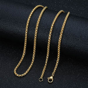 قلادة طويلة من الفولاذ المقاوم للصدأ مضادة للماء وغير مسببة للحساسية، مطلية بالذهب للنساء، مجوهرات راقية، قلادة بيسبول مرصعة بالألماس للرجال والنساء - Product Image 6