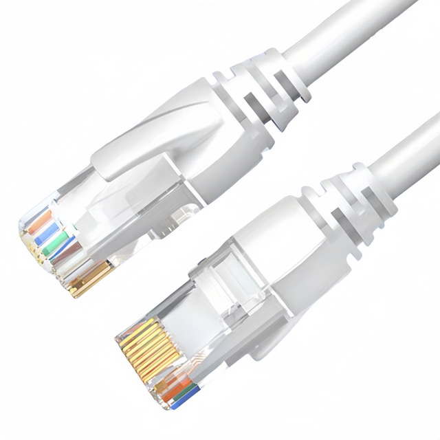 Indoor Network Cable Utp Cat6 Patch Lead Pvc Jacket Cat6a Jumper Cables Ethernet Communication Cables