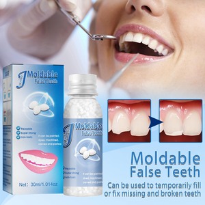 Gránulos de Reparación Temporal de <span class=keywords><strong>Dientes</strong></span>, <span class=keywords><strong>Pegamento</strong></span> de <span class=keywords><strong>Dientes</strong></span> Sólido Moldeable, Resina Multiusos, Accesorios para Blanqueamiento Dental, <span class=keywords><strong>Dientes</strong></span> Postizos, 20g - Product Image 5