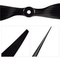 Hélice en carbone ZYHOBBY 18x10 optimisée pour l'aviation, ultra-légère (30g) avec noyau PMI pour système de contrôle d'avion électrique Elite 3D F3A