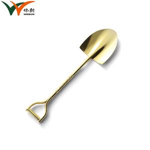 Cuchara de Oro para Yogur y Helado con Diseño de Pala de Lujo y Decoración Moderna - Product Image 5