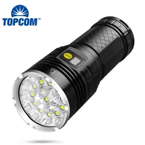 Outdoor High Quality High Power Led Focus Ultra Rechargeable Led 10000 Lumen 18650 Torch T6