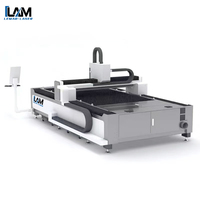 Machine de découpe laser à fibre CNC en métal 1500W 2000W pour plaques et tôles de fer, acier, aluminium, cuivre