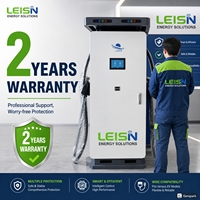 LEISN Nouvelle station de recharge rapide DC pour voitures électriques 60 kW 90 kW 120 kW avec Ethernet/4G/Wi-Fi, chargeur de voiture électrique DC, station de recharge EV IP55