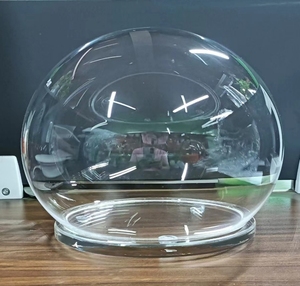 Siêu K9 lồi ống kính quang học thủy tinh thạch anh <span class=keywords><strong>dome</strong></span> vỏ bán cầu bìa cho máy ảnh quang <span class=keywords><strong>Dome</strong></span> - Product Image 4