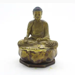 La decorazione della tavola fatta a mano in resina prega la scultura religiosa figurine di buddha giapponese