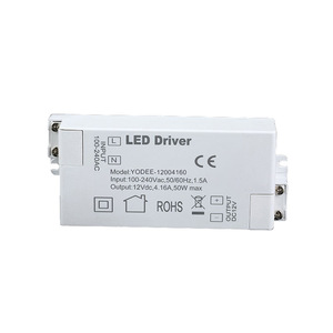 ไดรเวอร์ LED YODEE 12V 4.16A 50W แหล่งจ่ายไฟแบบสวิตชิ่งแรงดันคงที่สำหรับไฟ LED - Product Image 1