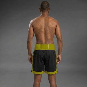 Shorts d'entraînement de boxe avec matière à séchage rapide pour les séances de gym, les sparring et les activités sportives - Product Image 2