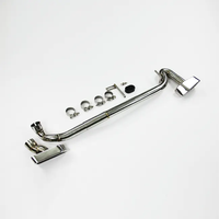 XFastcar Embout d'échappement en acier inoxydable 304 pour BMW 520 525 F10 F18 Silencieux Quad Embouts d'échappement Système d'échappement intérieur unique