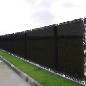 6'x50' Or 8'x50' Tennis Court Green Privacy Fence Screen Net For Fencing