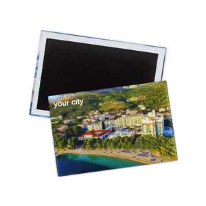 Nuovo arrivo prodotto personalizzato Logo <span class=keywords><strong>foto</strong></span> <span class=keywords><strong>stampa</strong></span> 80*53mm formato Craotia Malta stagno magnete frigo - Product Image 1