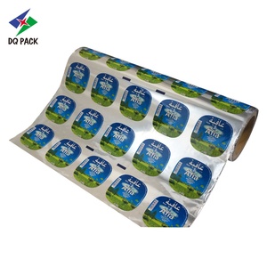 DQ PACK OEM Design Easy Peel Off Pudding Cup couvercle feuille rouleau <span class=keywords><strong>Film</strong></span> Fruit gelée bulle <span class=keywords><strong>Mike</strong></span> thé tasse joint rouleau <span class=keywords><strong>Film</strong></span> - Product Image 4