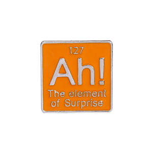 Periodiek Systeem Emaille Pin Ah Um Broches Kleding Pin Modale Deeltje Grappige Sieraden Cadeau Voor Chemie Badge Tas Revers Vriend - Product Image 6