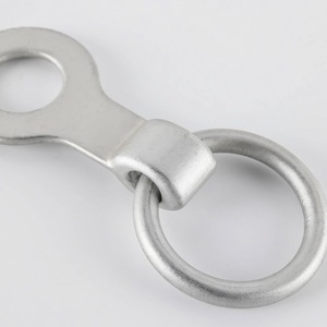 Tianchen Figure Eight Descender Carbon Steel Ring Pull Ring Climbing Equipment - Product Image 1
