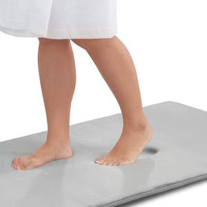 Tapis en mousse premium anti-fatigue, modernes, abstraits, extra épais, extra doux, absorbants, antidérapants, lavables, idéaux - Product Image 1