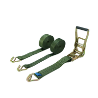 Sangles à cliquet robustes de 38 mm (1,5 pouce) 3T 10m pour camion, personnalisables, rétractables, pour le serrage et l'arrimage de marchandises - Vente en gros