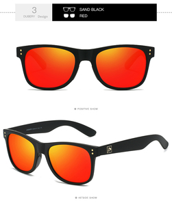 Gafas de Sol DUBERY, Fabricante, Venta al Por Mayor, Moda, Polarizadas, Retro, Alta Calidad, Unisex, Tendencia 2026, Ligeras, Cómodas - Product Image 3