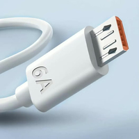 Câble de charge micro classique V8 pas cher, transfert de données rapide, câble de charge rapide USB vers micro pour ordinateur, téléphone portable Android