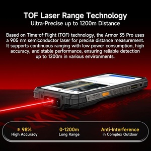 <span class=keywords><strong>Ulefone</strong></span> <span class=keywords><strong>Armor</strong></span> 35 <span class=keywords><strong>Pro</strong></span> ระบบปฏิบัติการ Android <span class=keywords><strong>17</strong></span> เครื่องวัดระยะด้วยเลเซอร์อเนกประสงค์ 1200 ม. โทรศัพท์มือถือ ไฟฉายมืออาชีพ ไฟ SOS LED 107dB - Product Image 2