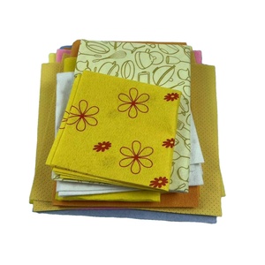 Paño de limpieza amarillo súper absorbente Precio bajo Alemania Paño no tejido perforado con aguja - Product Image 2