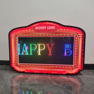 <span class=keywords><strong>Led</strong></span> Board sinh nhật DIY Acrylic <span class=keywords><strong>Led</strong></span> câu lạc bộ đêm Logo bảng tin App kiểm soát chai dấu hiệu dịch vụ - Product Image 4