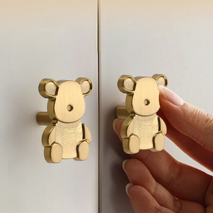 Manija <span class=keywords><strong>de</strong></span> gabinete creativa para niños, manija decorativa para cajón <span class=keywords><strong>de</strong></span> muebles <span class=keywords><strong>de</strong></span> aleación <span class=keywords><strong>de</strong></span> Zinc - Product Image 2