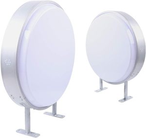 Double Sided Waterproof Outdoor <b>Advertising</b> Projecting Round Lightbox Led <b>Light</b> <b>Box</b> Sign for Logo Cafés Bars Restaurants - Product Image 6