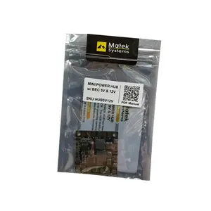 Placa de distribuição matek pdb, alta corrente cc3d f3 universal bec5v/12v 30.5 furos de distância