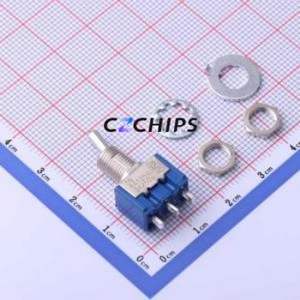 8J1011-Z Toggle Switch Switch ( Circuit Structure: Single Pole Double Throw )( Switch Length: 13mm )( Switch Width: 8mm ) - Product Image 1