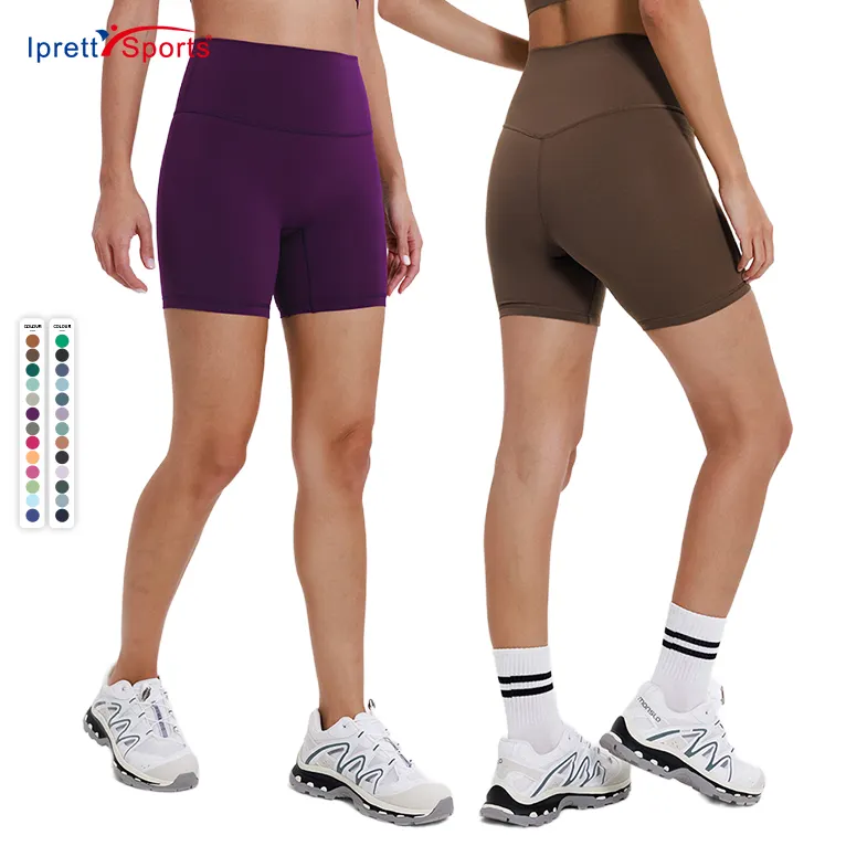 Leggings de sport pour femmes, vêtements de sport, séchage rapide, Gym, Yoga, Short de cycliste, taille haute, doux, offre spéciale