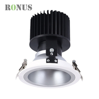 Contrôleur de gradation réglable 30W à faible indice UGR pour spot encastré de plafond LED COB pour hôtel
