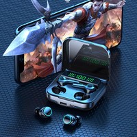 Écouteurs sans fil Bluetooth originaux M21 TWS pour iPhone, suppression du bruit, écouteurs stéréo de haute qualité, casques pour couple
