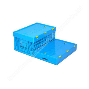 Caja de transporte plegable de plástico para uso en supermercados - Product Image 3