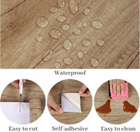 Autocollants en vinyle imitation bois naturel ORON, papier peint pour armoire, papier peint imitation bois, PVC imperméable, papier peint auto-adhésif en rouleaux pour décoration intérieure 3D