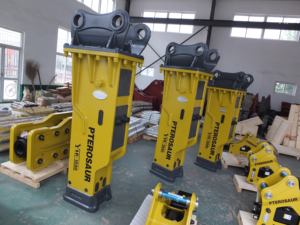 Pc200 खुदाई के लिए 150 मिमी चिसल हथौड़ा ब्रेकर के साथ 30 टन के उत्खनन अटैचमेंट के लिए sb हाइड्रोलिक ब्रेकर हैमर ब्रेकर - Product Image 6