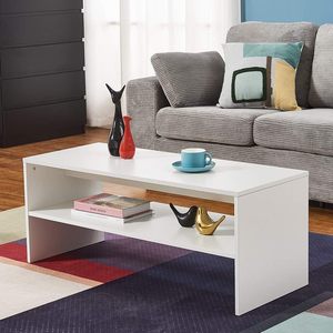 Minimalist modern living room coffee <b>table</b>, suitable for <b>small</b> apartments and bedrooms, simple floor-standing <b>table</b>, new - Product Image 1