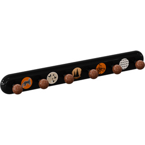 Magnetic Wall <b>Hooks</b> Rectangle Removable No Drilling Coat Rack For Kitchen Bathroom Door <b>Hook</b> Type PP Material - Product Image 5